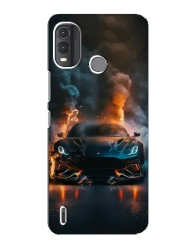 Чехол для Nokia G11 Plus с картинкой «Lamborghini дымная эстетика» Чехол для Nokia G11 Plus с картинкой «Lamborghini дымная эстетика»
