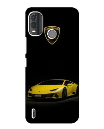 Чехол для Nokia G11 Plus с картинкой «Lamborghini желтый акцент» Чехол для Nokia G11 Plus с картинкой «Lamborghini желтый акцент»