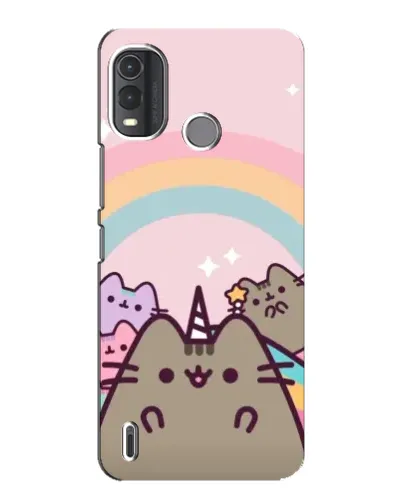Чехол для Nokia G11 Plus с картинкой «Единорог Pusheen»