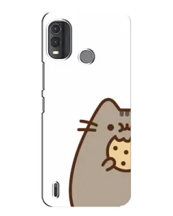 Чехол для Nokia G11 Plus с картинкой «Пушин с печеньем»