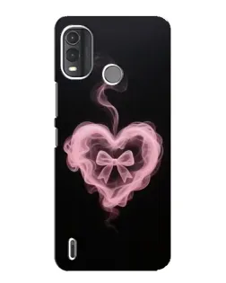 Чехол для Nokia G11 Plus с картинкой «Дымчатое сердце»
