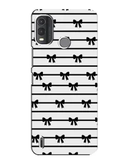 Чехол для Nokia G11 Plus с картинкой «Полосатый ритм»