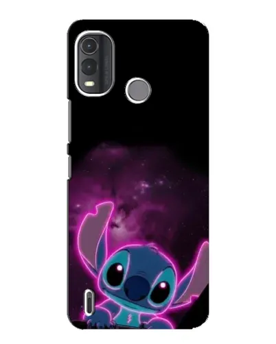 Чехол для Nokia G11 Plus с картинкой «Неоновый Stitch»