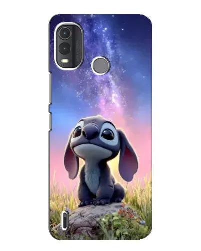 Чехол для Nokia G11 Plus с картинкой «Стич на рассвете»