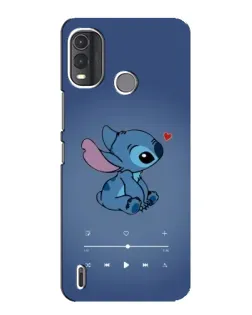 Чехол для Nokia G11 Plus с картинкой «Музыкальный Stitch»