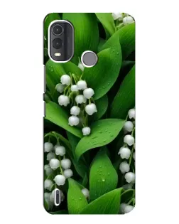 Чехол для Nokia G11 Plus с картинкой «Ландыши в зелени»
