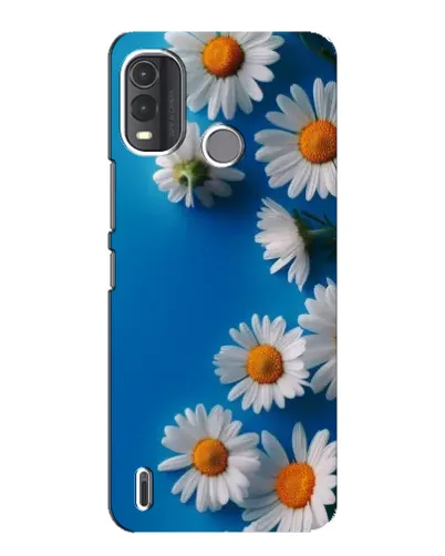 Чехол для Nokia G11 Plus с картинкой «Белоснежные маргаритки»