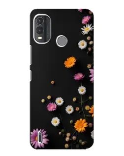 Чехол для Nokia G11 Plus с картинкой «Цветочная композиция»