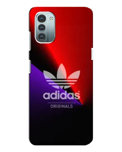 Чехол для Nokia G11 с картинкой «Adidas Red Neon»