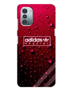 Чехол для Nokia G11 с картинкой «Adidas Gold Marble»