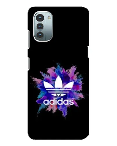 Чехол для Nokia G11 с картинкой «Взрыв красок Adidas»
