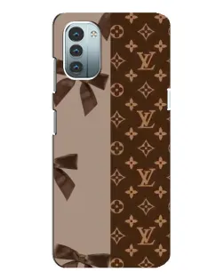 Чехол для Nokia G11 с картинкой «Louis Vuitton — банты»