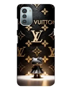 Чехол для Nokia G11 с картинкой «Монограмма с фигурой»