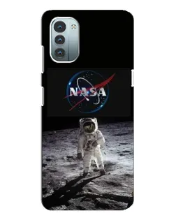 Чехол для Nokia G11 с картинкой «Астронавт на Луне»