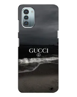 Чехол для Nokia G11 с картинкой «Gucci — морской прибой»