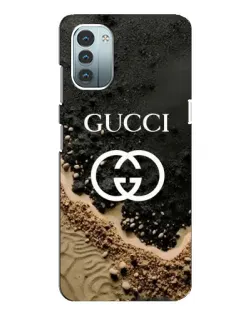 Чехол для Nokia G11 с картинкой «Gucci — песчаные дюны»