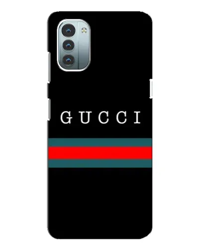 Чехол для Nokia G11 с картинкой «Gucci — красный пояс»