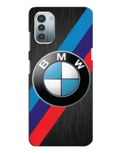 Чехол для Nokia G11 с картинкой «BMW M-stripes стиль»