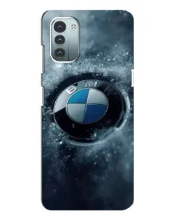 Чохол для Nokia G11 з картинкою «Логотип BMW — лід» Чохол для Nokia G11 з картинкою «Логотип BMW — лід»