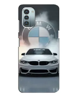 Чохол для Nokia G11 з картинкою «BMW в білому диму» Чохол для Nokia G11 з картинкою «BMW в білому диму»
