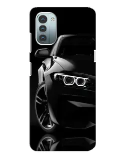 Чохол для Nokia G11 з картинкою «Чорна BMW — профіль» Чохол для Nokia G11 з картинкою «Чорна BMW — профіль»