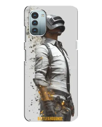Чехол для Nokia G11 с картинкой «PUBG — боец в пыли» Чехол для Nokia G11 с картинкой «PUBG — боец в пыли»