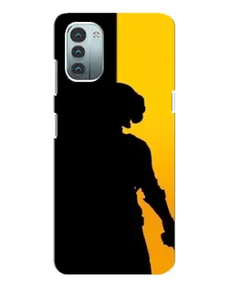 Чехол для Nokia G11 с картинкой «Тень воина PUBG»