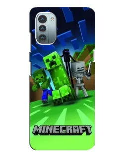 Чехол для Nokia G11 с картинкой «Команда героев игры»