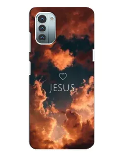 Чехол для Nokia G11 с картинкой «Сияние Имени Jesus»