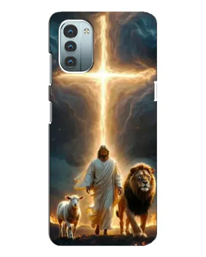 Чехол для Nokia G11 с картинкой «Лев Иуды и Свет»