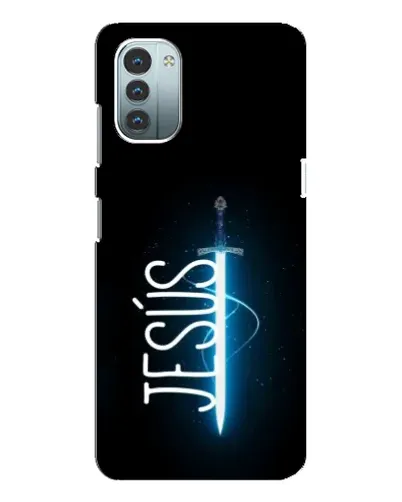 Чехол для Nokia G11 с картинкой «Меч Духа Jesus»