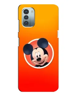 Чехол для Nokia G11 с картинкой «Mickey в круге»