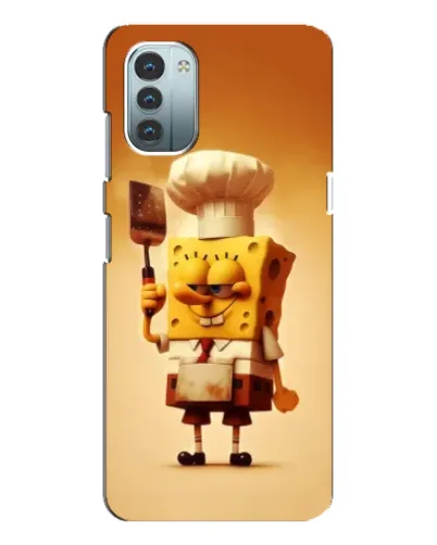 Чехол для Nokia G11 с картинкой «Губка Боб повар» Чехол для Nokia G11 с картинкой «Губка Боб повар»