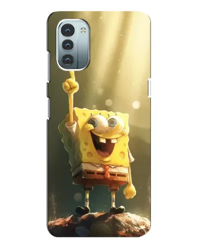 Чехол для Nokia G11 с картинкой «Сияющий Спанч Боб» Чехол для Nokia G11 с картинкой «Сияющий Спанч Боб»