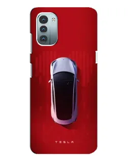 Чохол для Nokia G11 з картинкою «Tesla Top View»