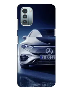 Чехол для Nokia G11 с картинкой «Mercedes EQ — будущее»