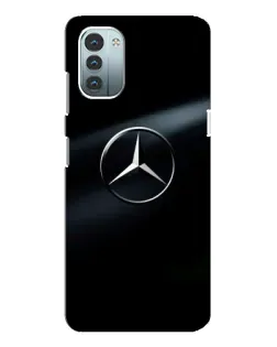 Чохол для Nokia G11 з картинкою «Mercedes на металі»