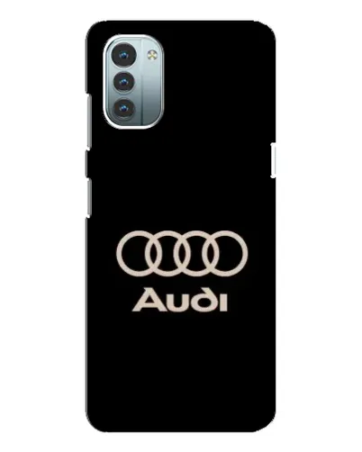 Чехол для Nokia G11 с картинкой «Audi — золотой логотип» Чехол для Nokia G11 с картинкой «Audi — золотой логотип»