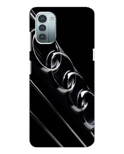 Чехол для Nokia G11 с картинкой «Audi — абстрактные кольца» Чехол для Nokia G11 с картинкой «Audi — абстрактные кольца»