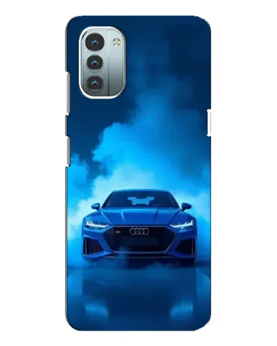 Чехол для Nokia G11 с картинкой «Audi — голубая энергия» Чехол для Nokia G11 с картинкой «Audi — голубая энергия»