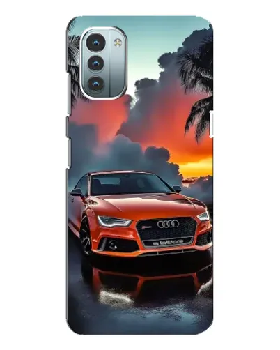Чехол для Nokia G11 с картинкой «Audi — закат» Чехол для Nokia G11 с картинкой «Audi — закат»