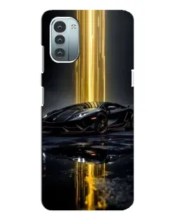 Чохол для Nokia G11 з картинкою «Нічний Lamborghini драйв»