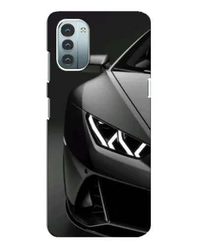 Чехол для Nokia G11 с картинкой «Lamborghini фары детализация»