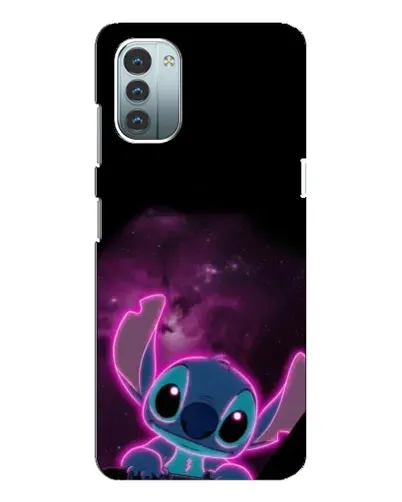 Чехол для Nokia G11 с картинкой «Неоновый Stitch»