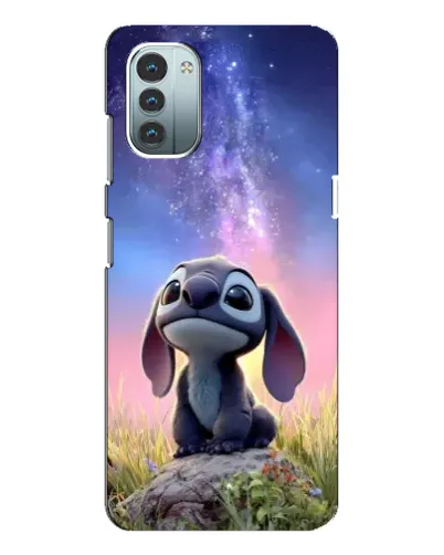 Чехол для Nokia G11 с картинкой «Стич на рассвете»