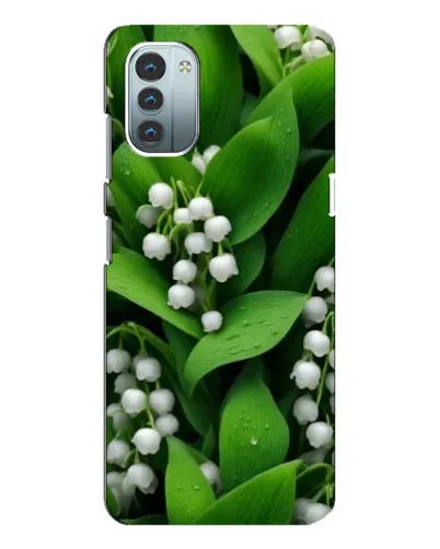 Чехол для Nokia G11 с картинкой «Ландыши в зелени»