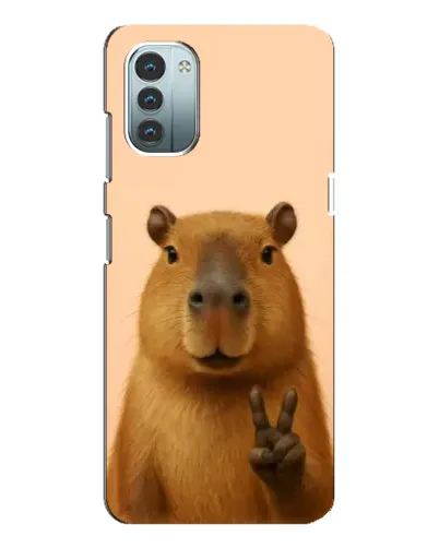 Чохол для Nokia G11 з картинкою «Капібара вікторія» Чохол для Nokia G11 з картинкою «Капібара вікторія»