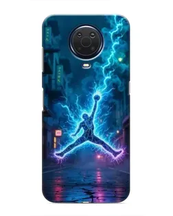 Чохол для Nokia G20 з картинкою «Jordan Gold Jumpman»