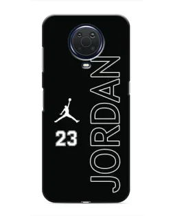 Чехол для Nokia G20 с картинкой «Jordan Vertical»