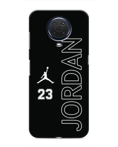 Чехол для Nokia G20 с картинкой «Jordan Vertical»